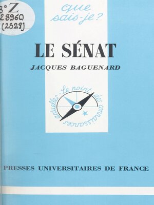 cover image of Le Sénat